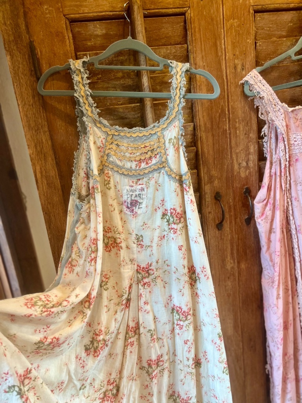 Magnolia Pearl Clementine Slip Dress with applique and Ric Rac Trim - Picture 8 of 9